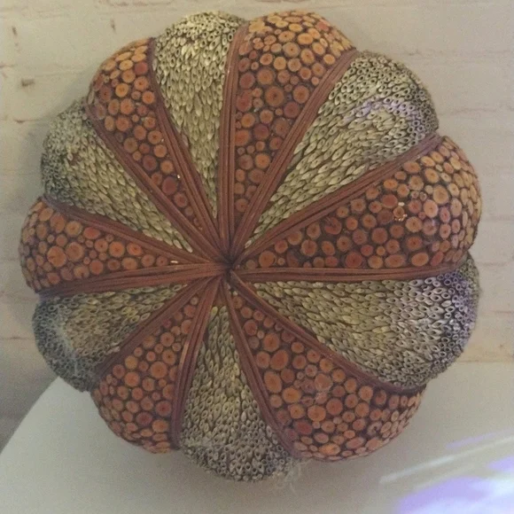 Large Decorative 14" Pumpkin Rustic Fall Decor - Picture 8 of 8